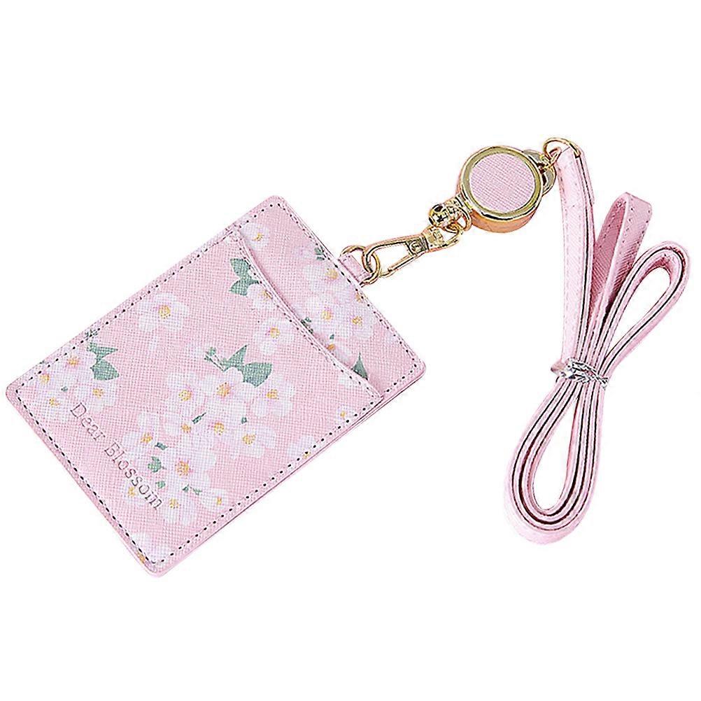 Rectangular ID Protection Holder For Business Cards In Pink Featuring 1Pack