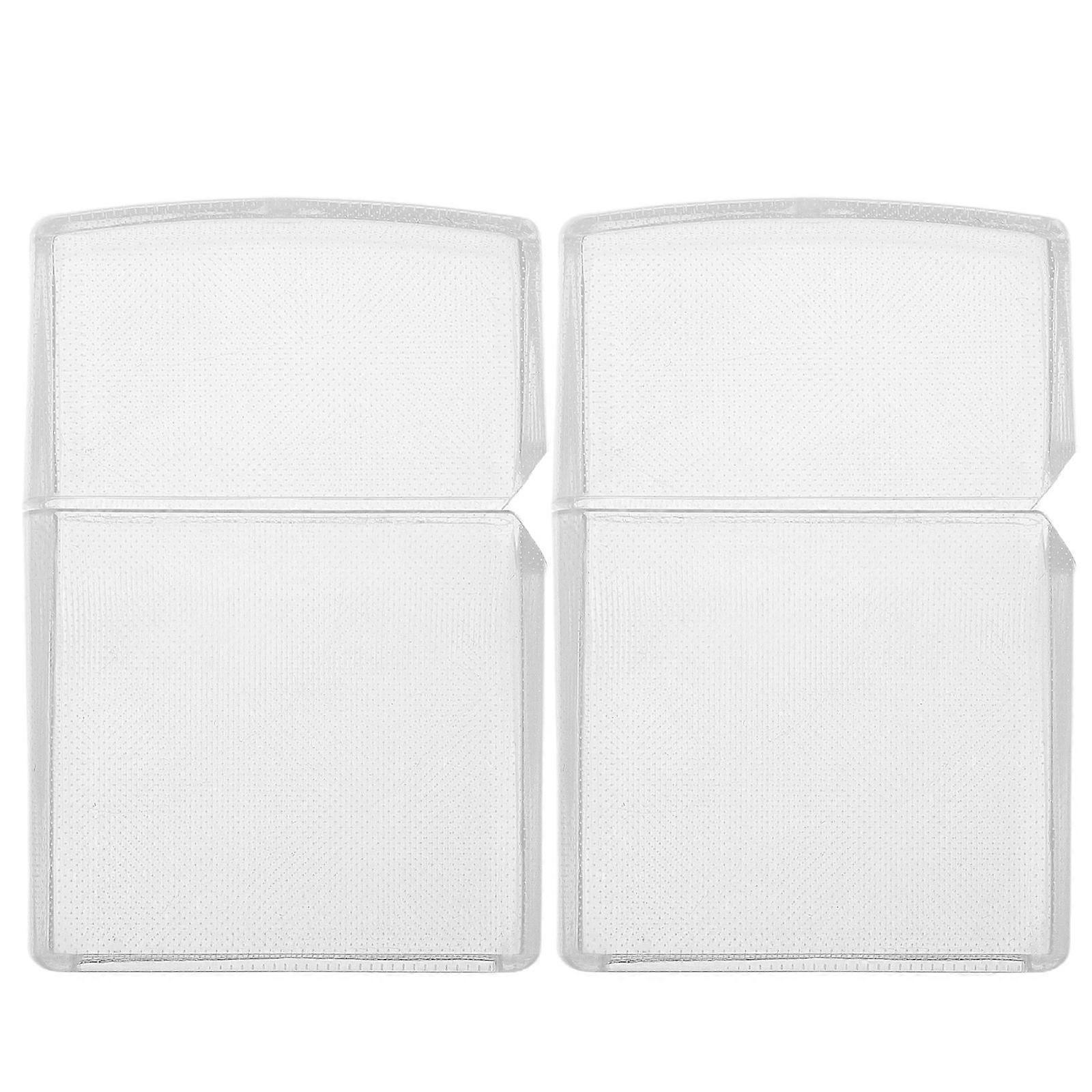 Transparent Case 2Pcs Minimalist Lighter Sleeve For Kerosene Cigarette Travel 6.00X4.00X1.50CM User-Friendly