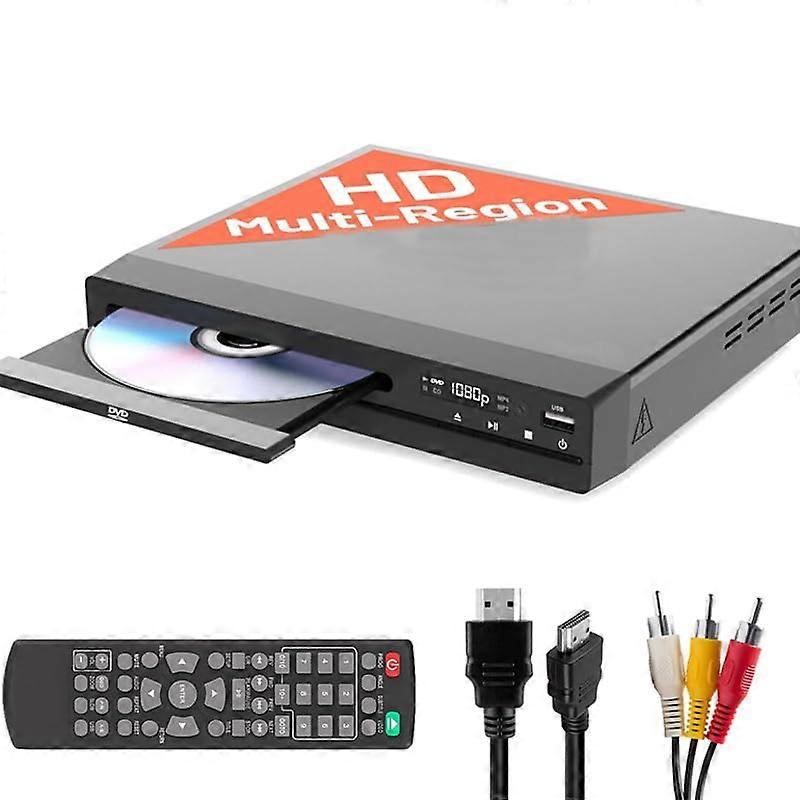 Model 1080P HDMI DVD Player for TV, Smart TV, Projector, USB, CD  MP3
