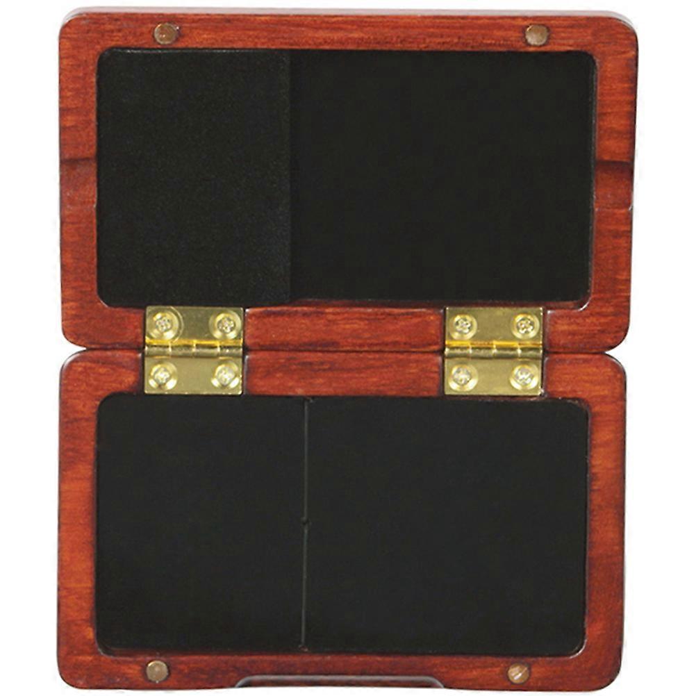 Wood Saxophone Reed Holder For Students Providing Durable Reed Storage With Easy Accessibility Ideal For Travel 1Pcs