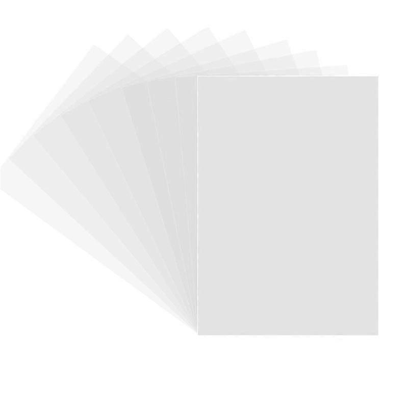 Shrink Plastic Sheets for Kids Crafts,Large Size Sheets,Frosted Blank Paper, DIY