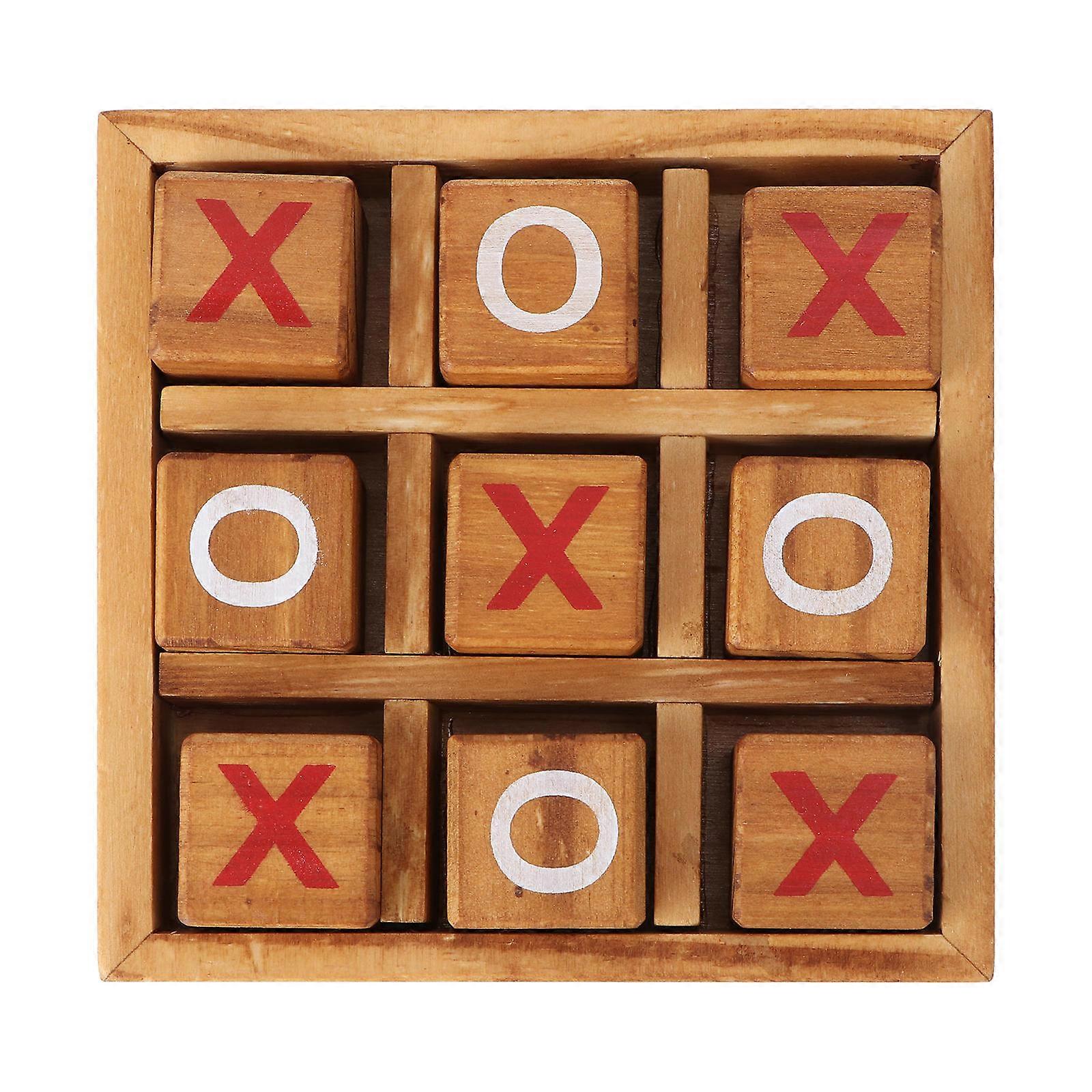 Creative Wooden Toe Strategy Board Game for Families – Brain Teaser to Develop Problem Solving and Observation Skills, Elegant Decor for Adults