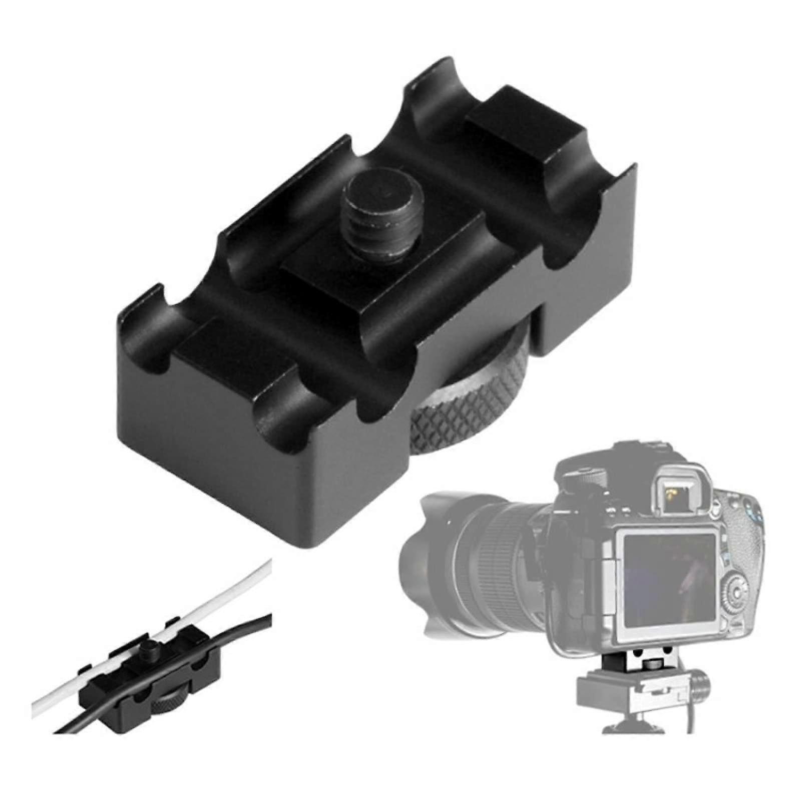 Camera Quick Release Plate Data Cable Fixer Holder for Canon EOS 5D Mark IV Accessories Compatible Lightweight Adjustable