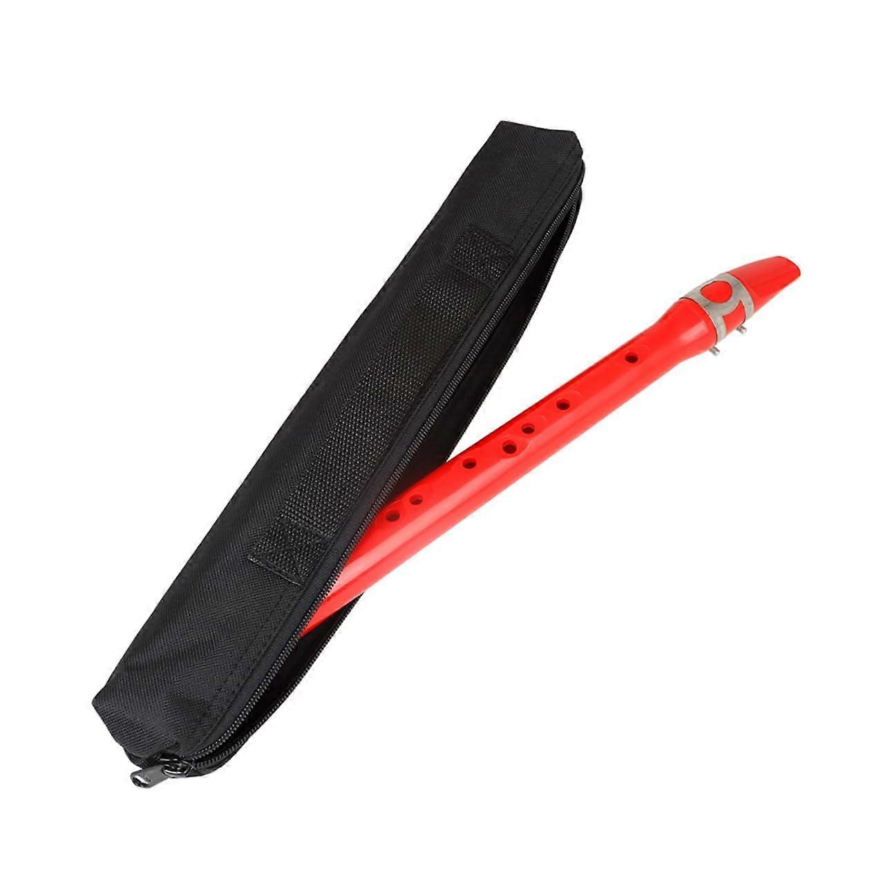 Carry Bag for Soft Flute Case, Black, Handbag Style, Transverse Flute Bag, Compatible with Professional Flute Case