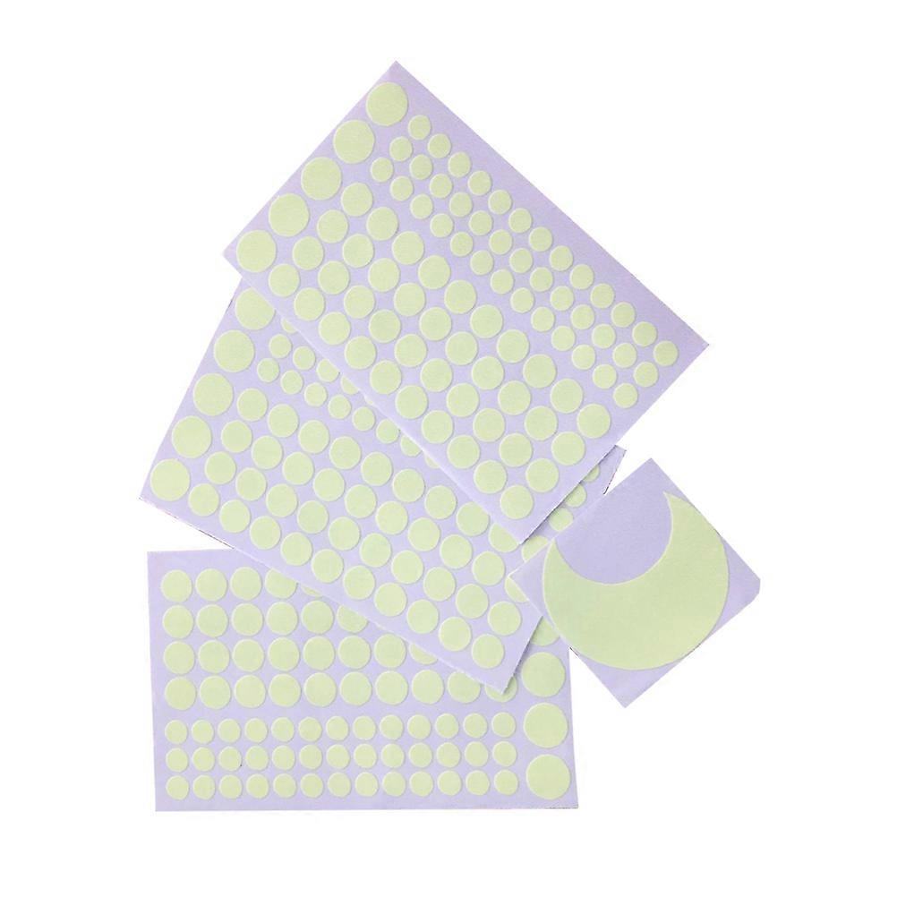 It seems like you're referring to a product listing or description for **"3pcs Luminous Decals with Dark Stickers – Dots Moon Design for