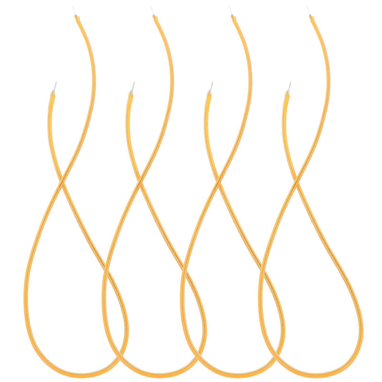 Led Filament Bulb Light Fixture Ideal For Indoor Lighting Decorators Flexible Design 4Pcs