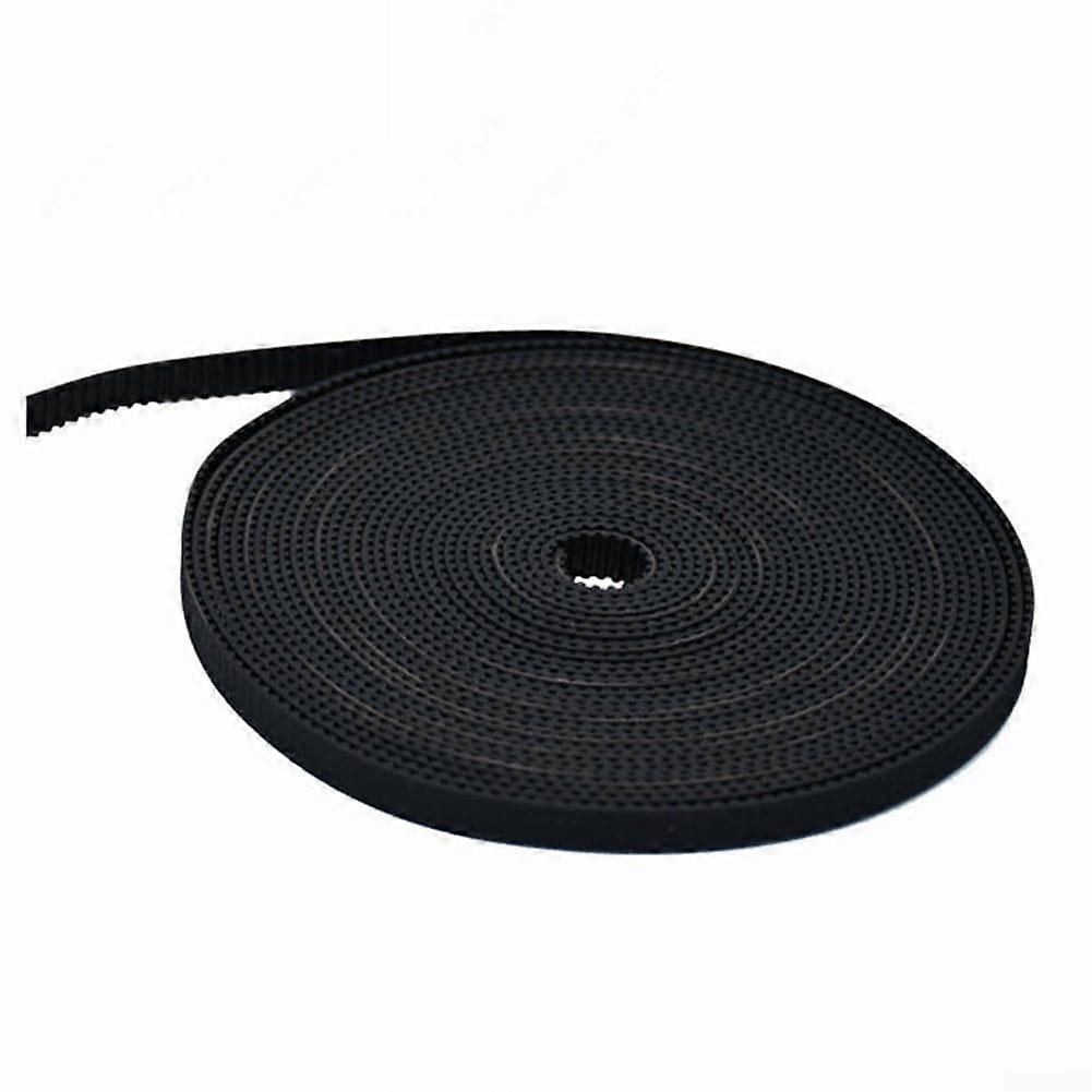 GT2-6MM Rubber 2GT Timing Belt 1 Meter for 3D Printers and Dishwashers, Low Noise and High Wear Resistance