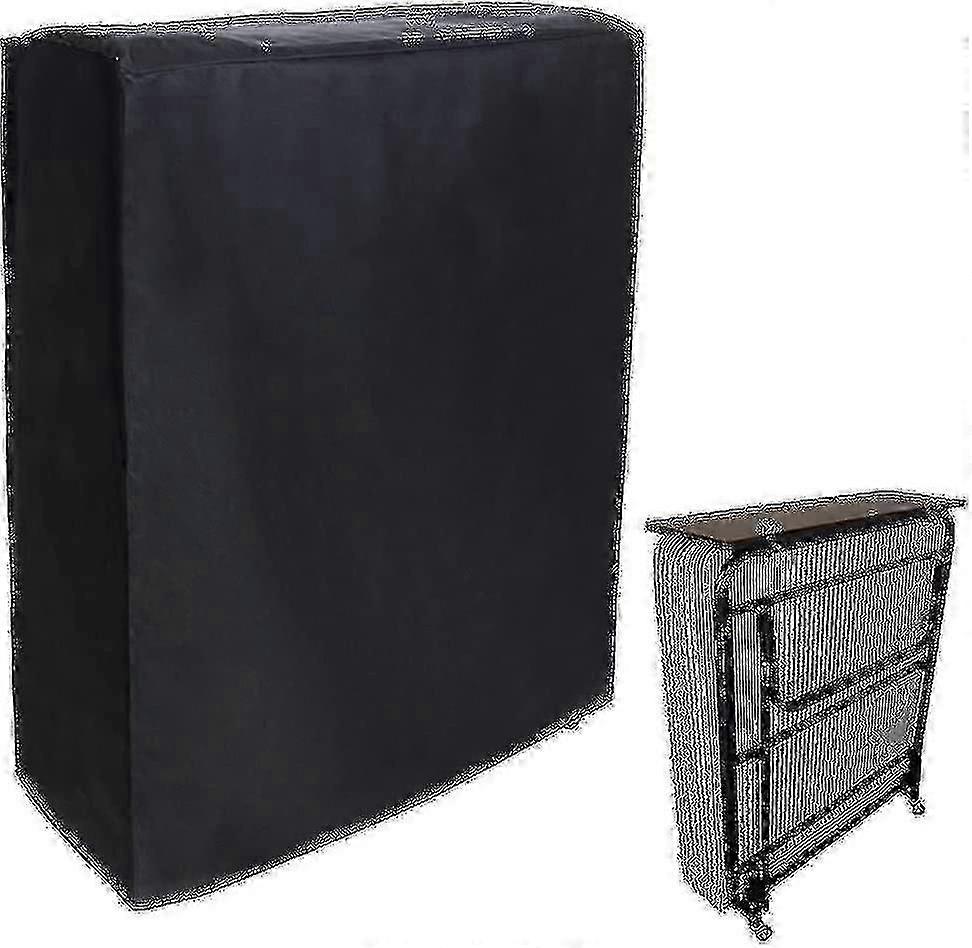 Folding Bed Cover For Twin Waterproof Breathable Rollaway Bed Storage Bag Dust-proof Guest Bed Protector With Zipper 2025