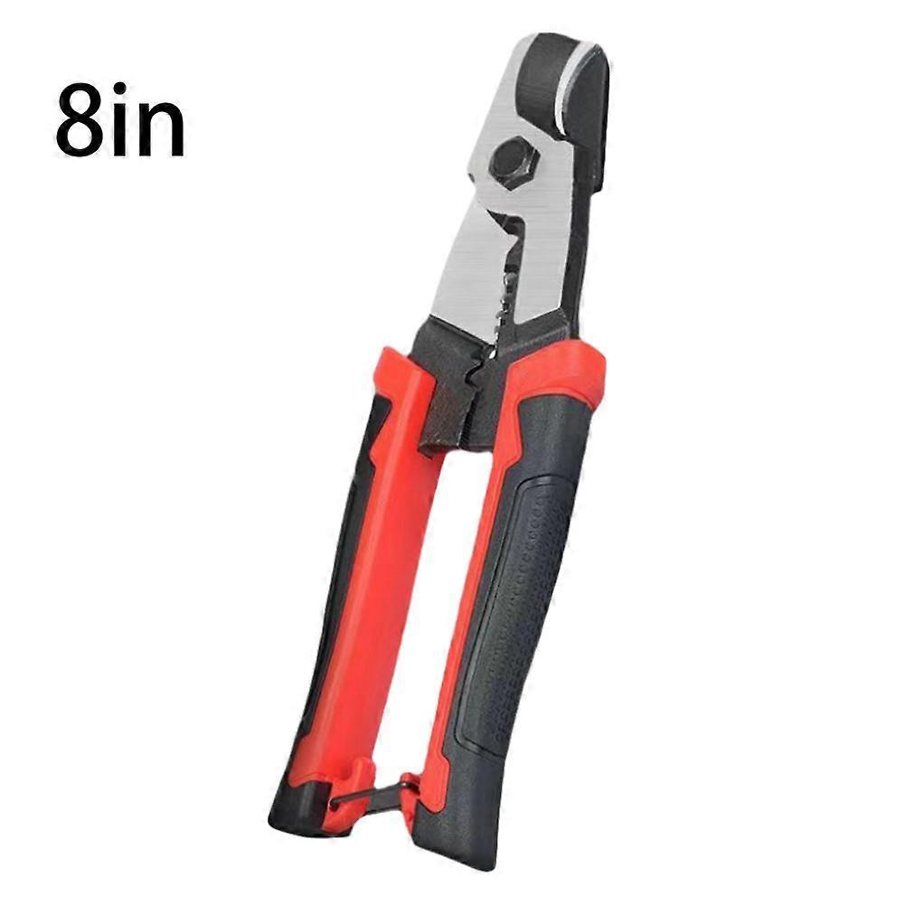 Professional Electrician Wire Strippers Pliers Multi Tool for Stripping Cutting Crimping with Safety Lock Ergonomic Grip