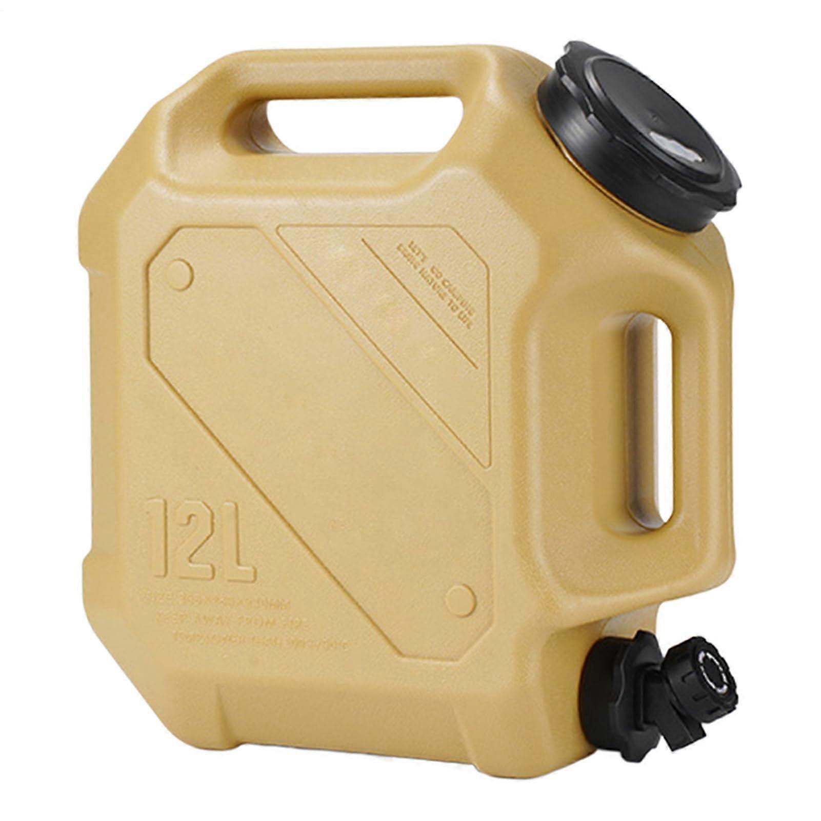 Camping Water Jug 12L Collapsible Tank, BPA Portable with Spout