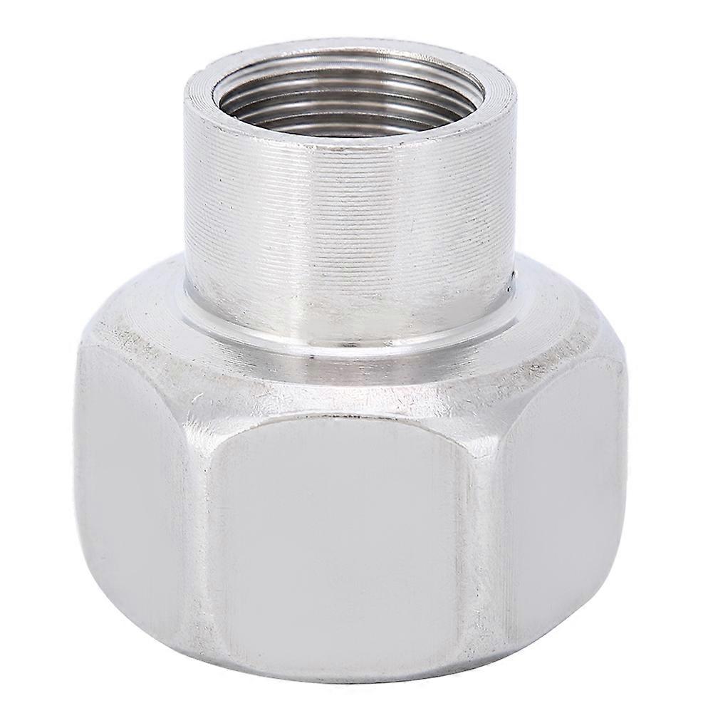 1/2 in. NPT Female to 1 in. NPT Female Reducing Coupling Pipe Hex Connector Adapter