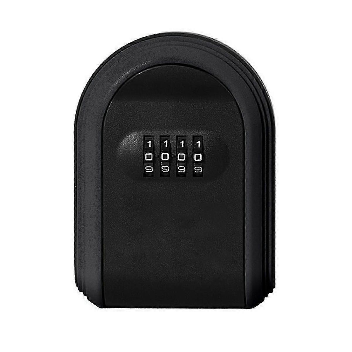 Key Safe Box Weatherproof 4 Digit Combination Outdoor Key Security Storage Case Key Lock Box Wall M