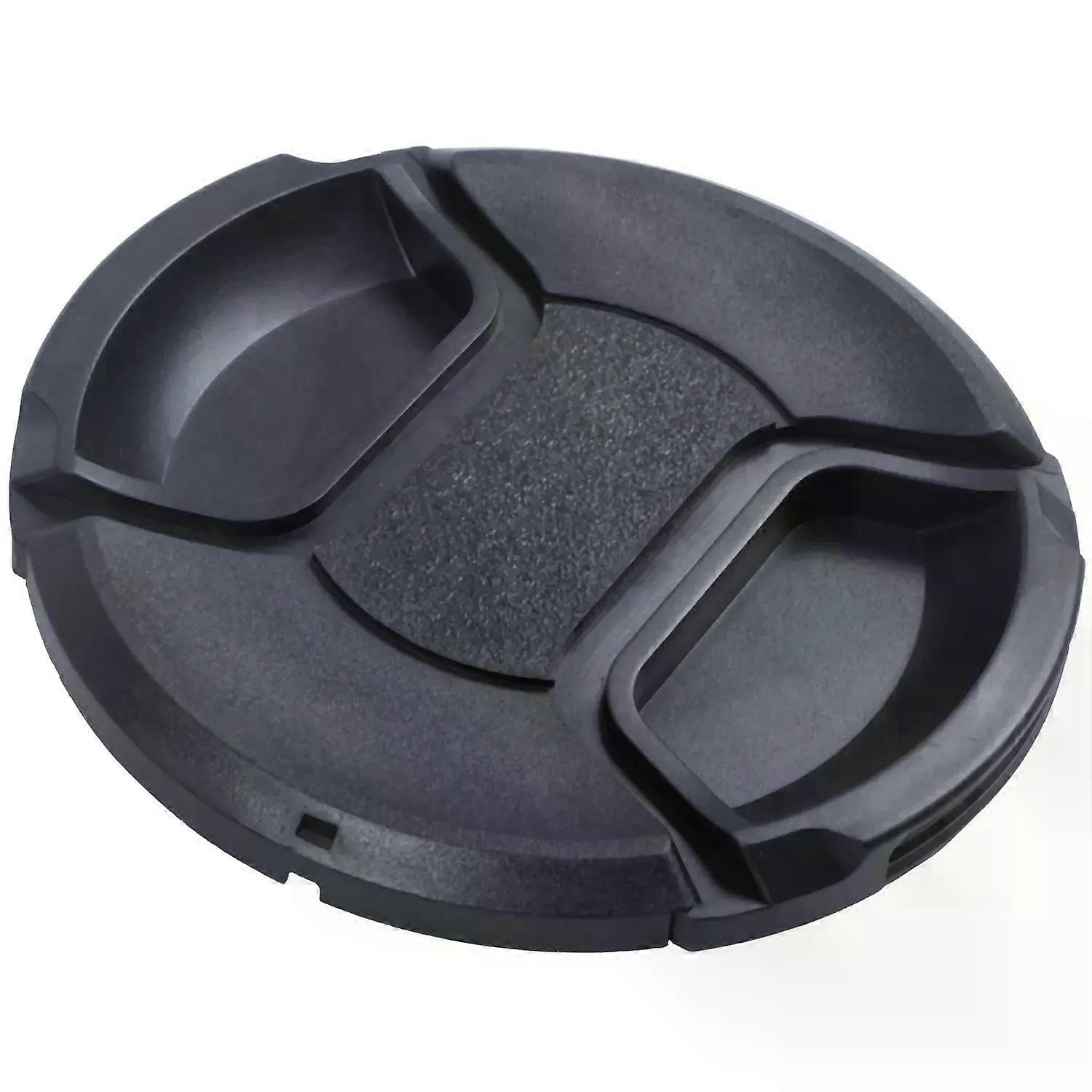 Univeral 86mm Center Pinch Front Lens Cap for DSLR Camera