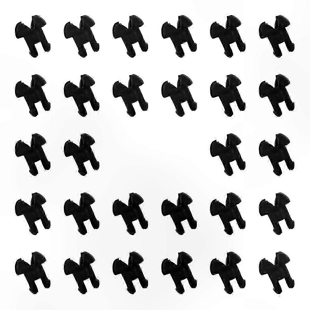 Peg Board Hook Locks,120Pc Peg Board Locks PegHook Stoppers for Stopping Hooks From Falling Off for 1/8in Peg BoardHooks