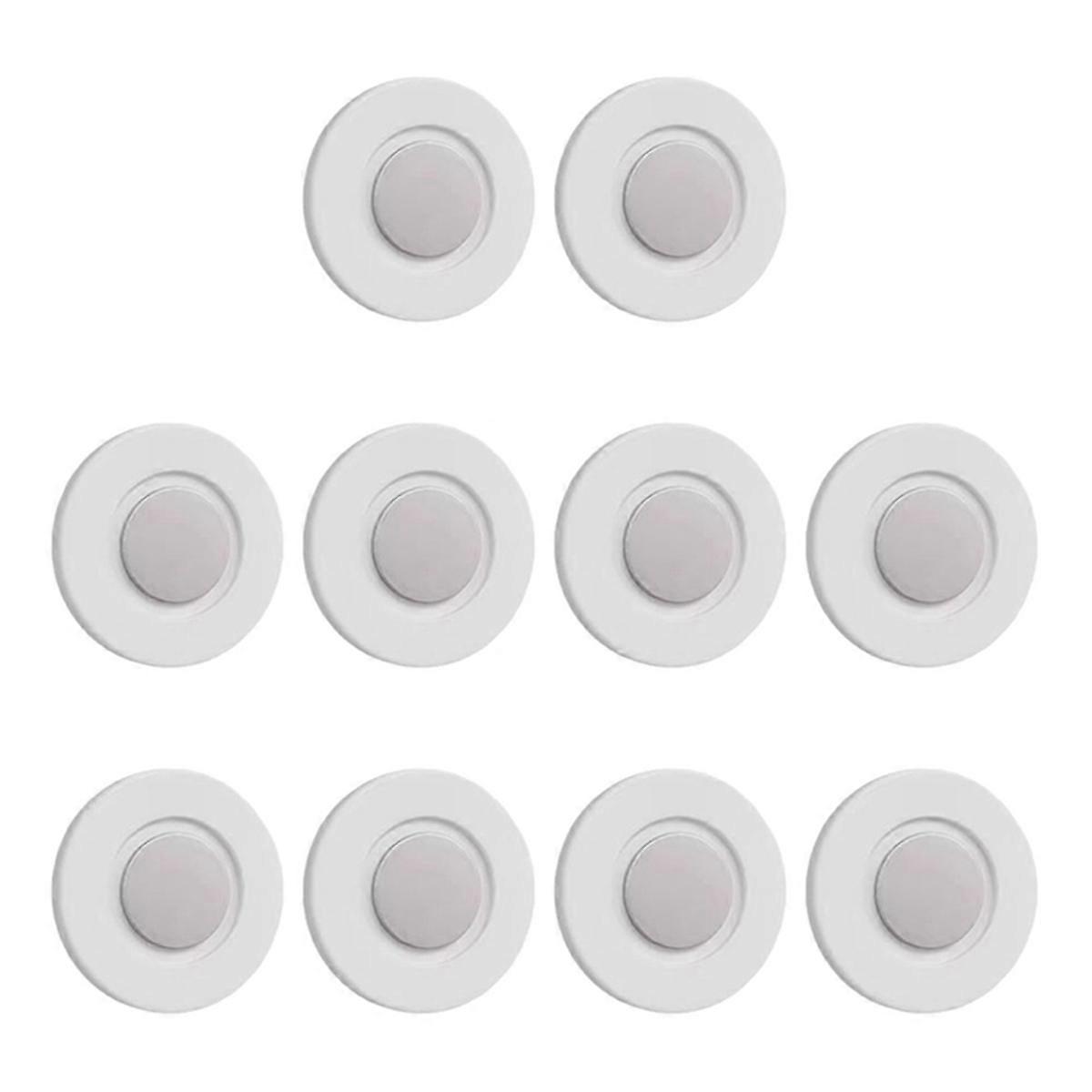 10PCS Magnetic Remote Control Holder Wall Mount Adhesive