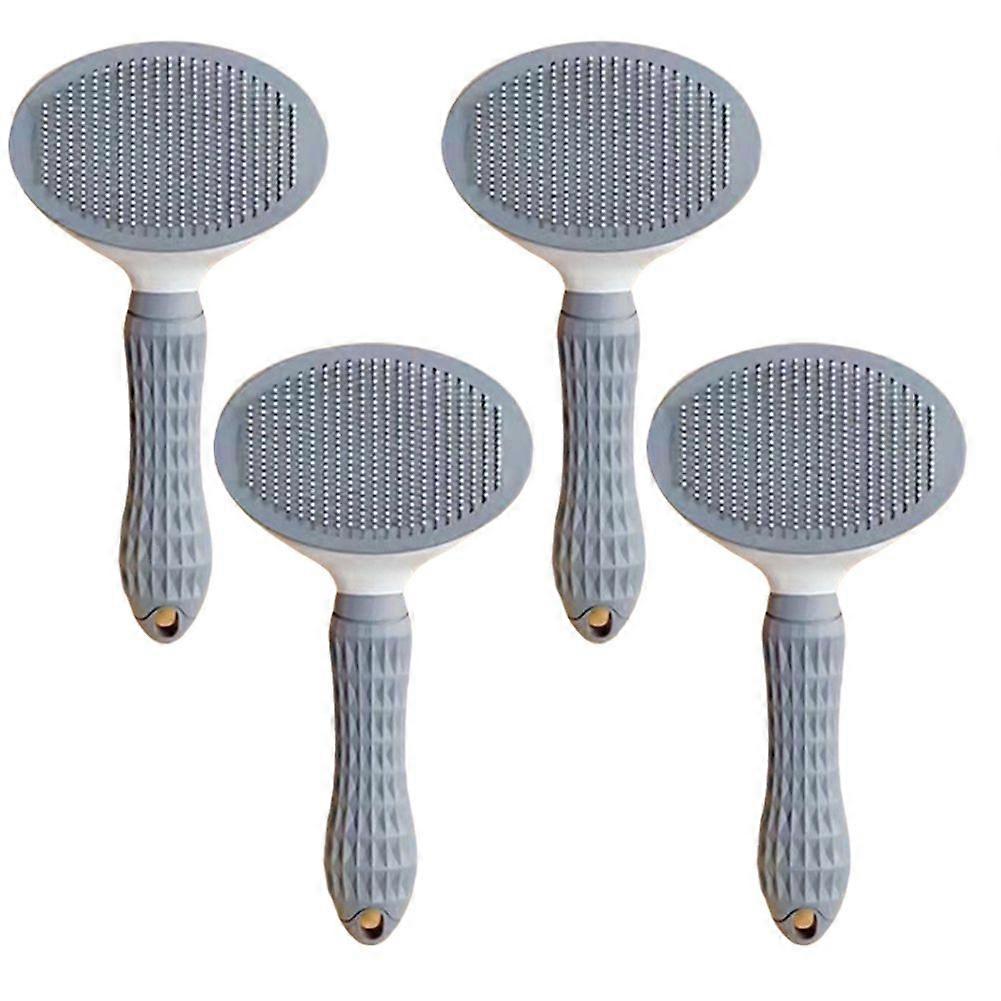 Cat Comb Remove Loose Hair Comb Brush Pet Cat Supplies Grey