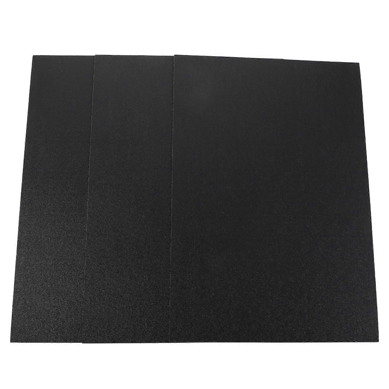 Diy Bag Bases Rectangular Plastic Handbag Base Shaper for Purse Tote Backpack Black Enhances Stability 3Pcs