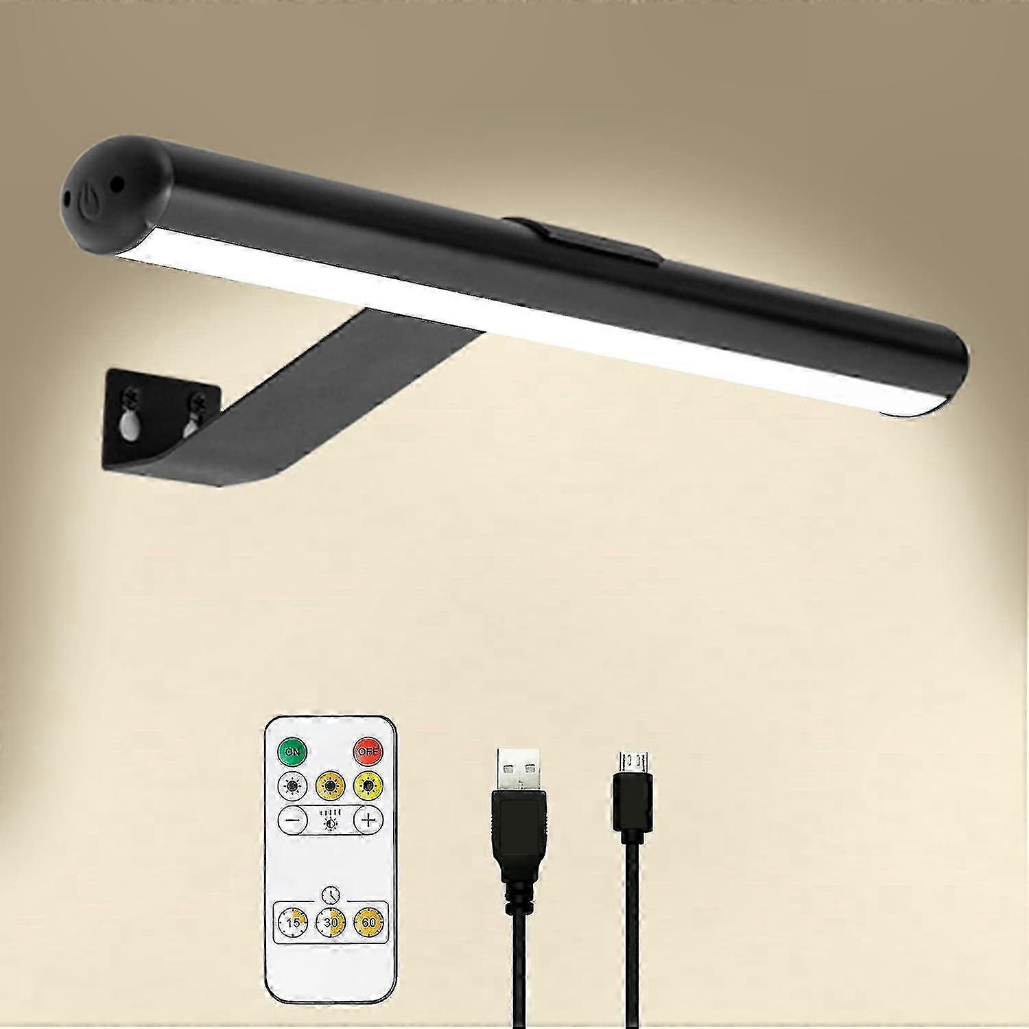Rechargeable Wireless LED Art Display Light with Remote Control, 300 Lumens for Picture Highlighting