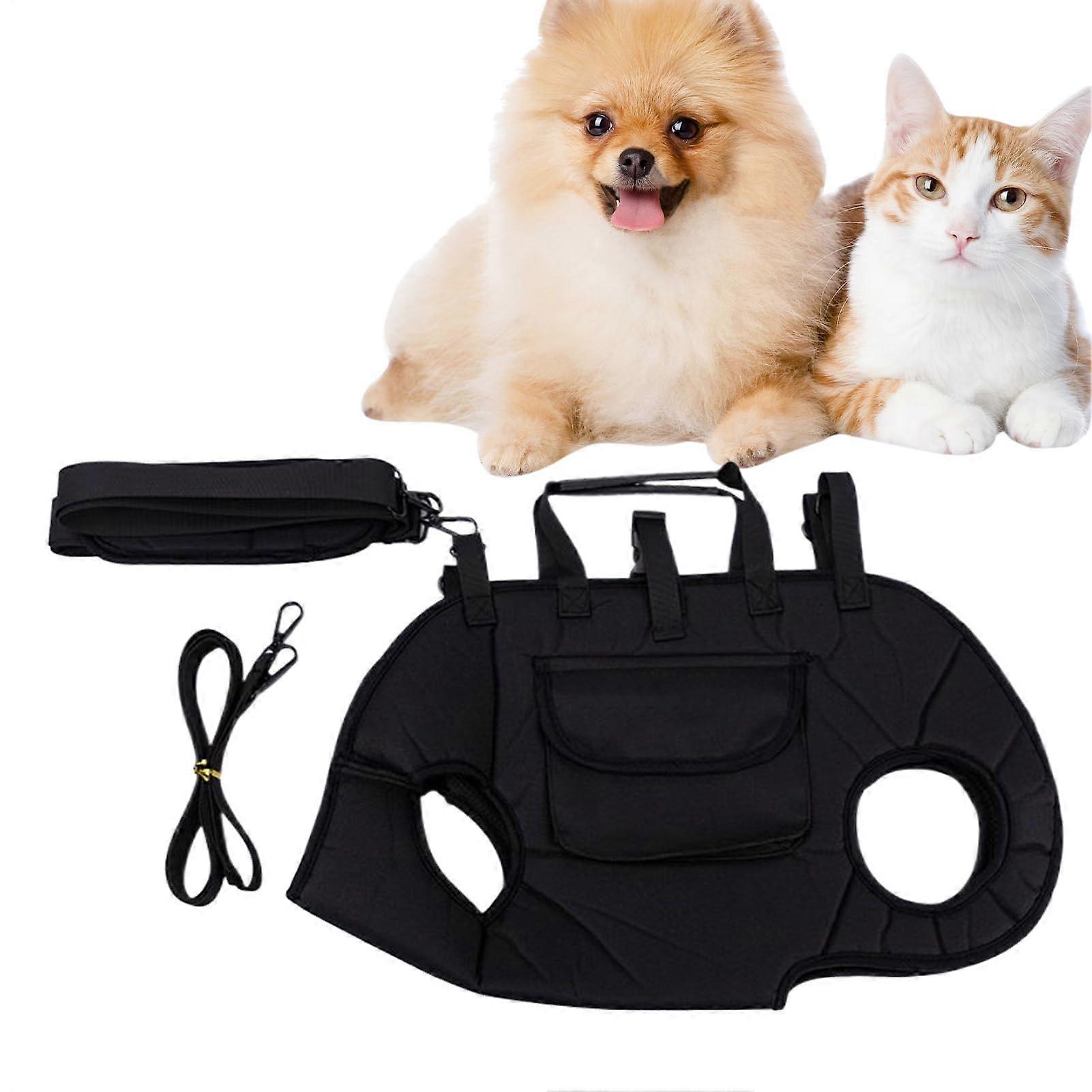 Small Dog Carrier, Waterproof With Shoulder Strap For Hiking And Camping, Lightweight And Easy To Carry, Also Fits Cats