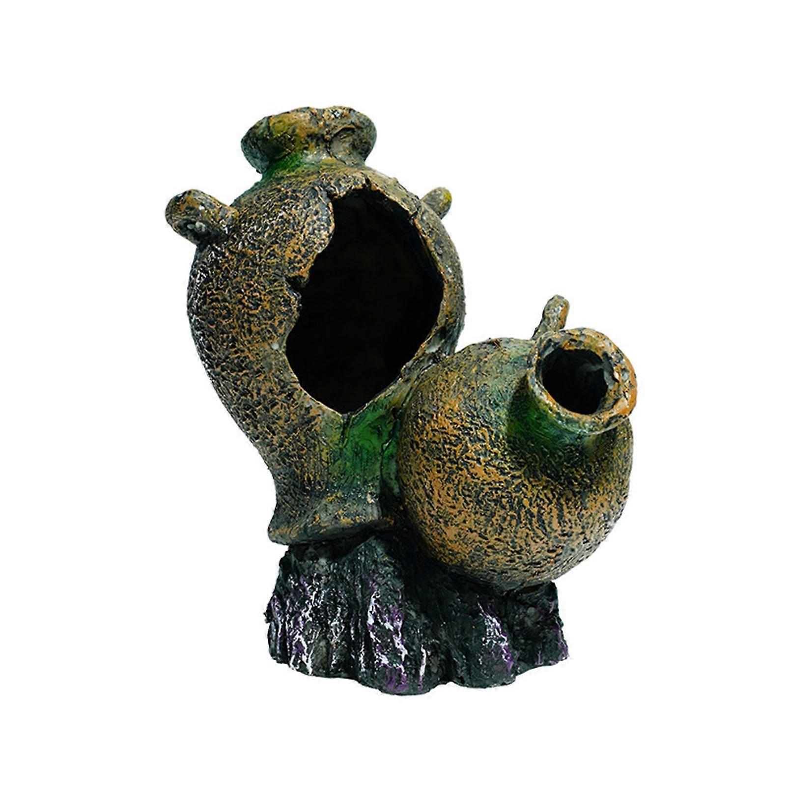 Simple Assembly Artificial Water Shelter Chamber Structure Creates Mysterious Underwater Environment Multicolor