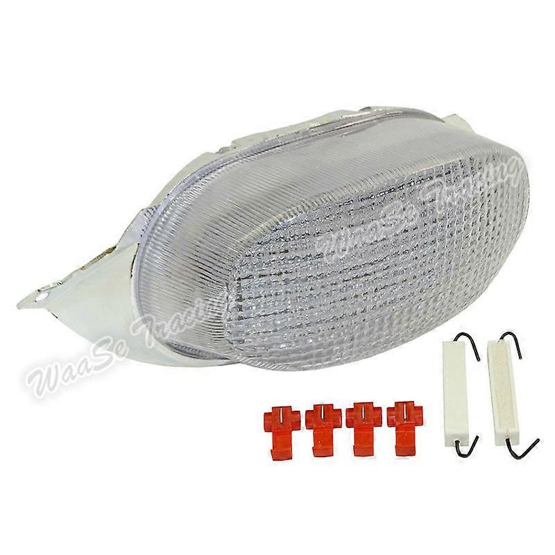 For Suzuki GSXR600 GSXR 600 1997 1998 1999 2000 E-Mark Rear Tail Light Brake Turn Signals Integrated LED Stop Light