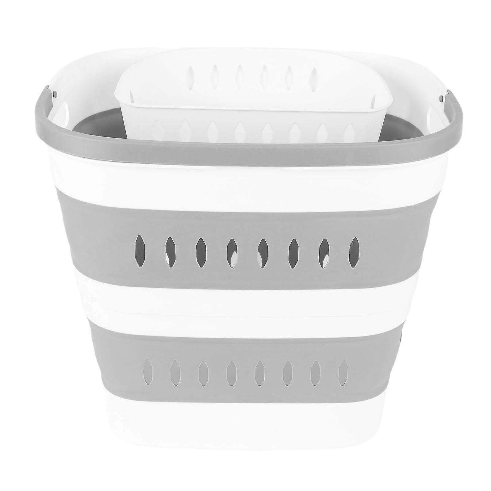 Foldable Laundry Basket with Handle Multifunctional Portable Space Saving Storage Container For Home Dormitory