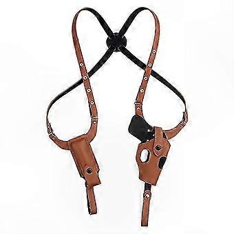 Tactical Shoulder Holster for Double Underarm Concealed Carry - Ambidextrous Design for Secure Invisible Pistol Carry