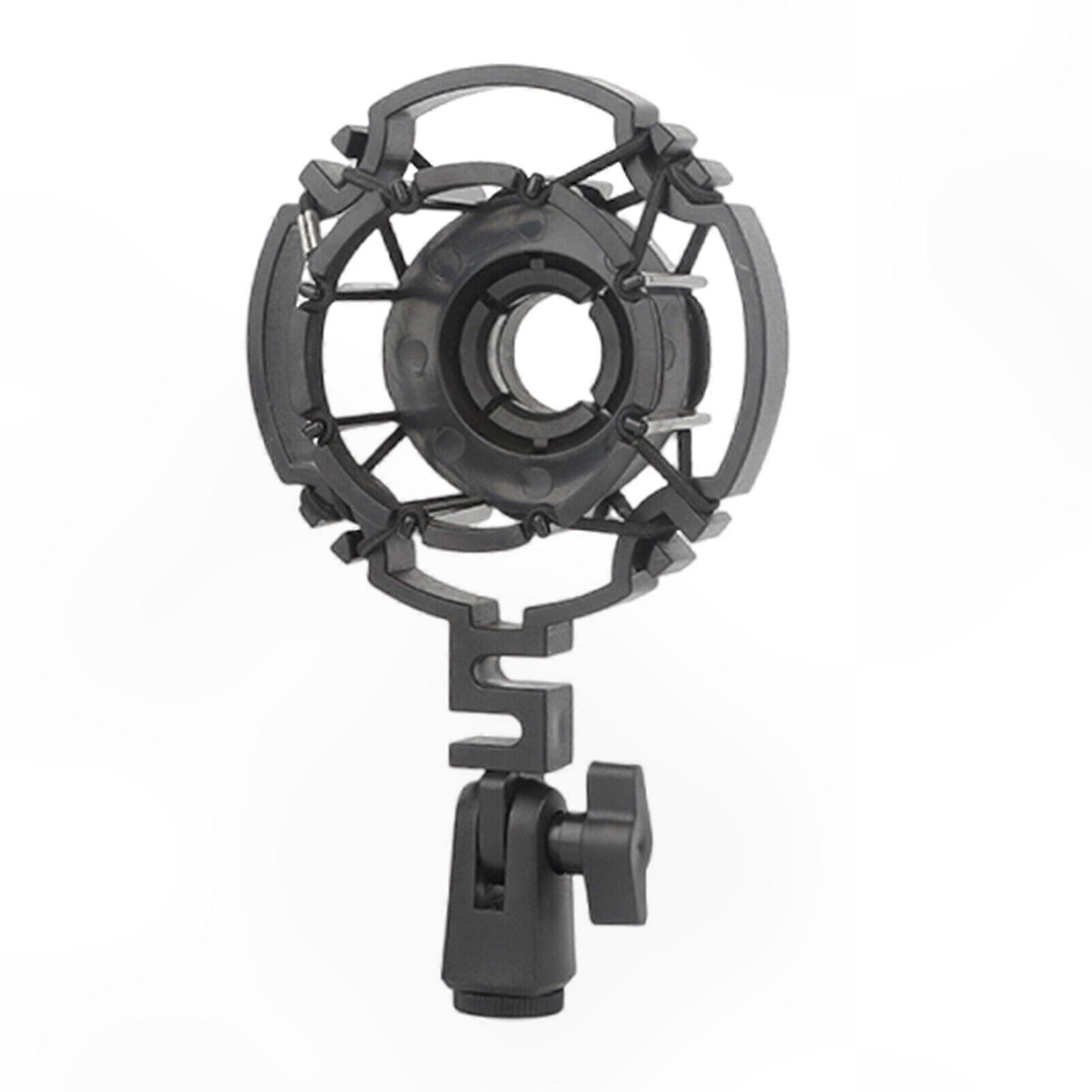 Universaali mikrofonin iskunvaimentimen jalustapidike studiokondensaattorimikrofoneille 2021 malli