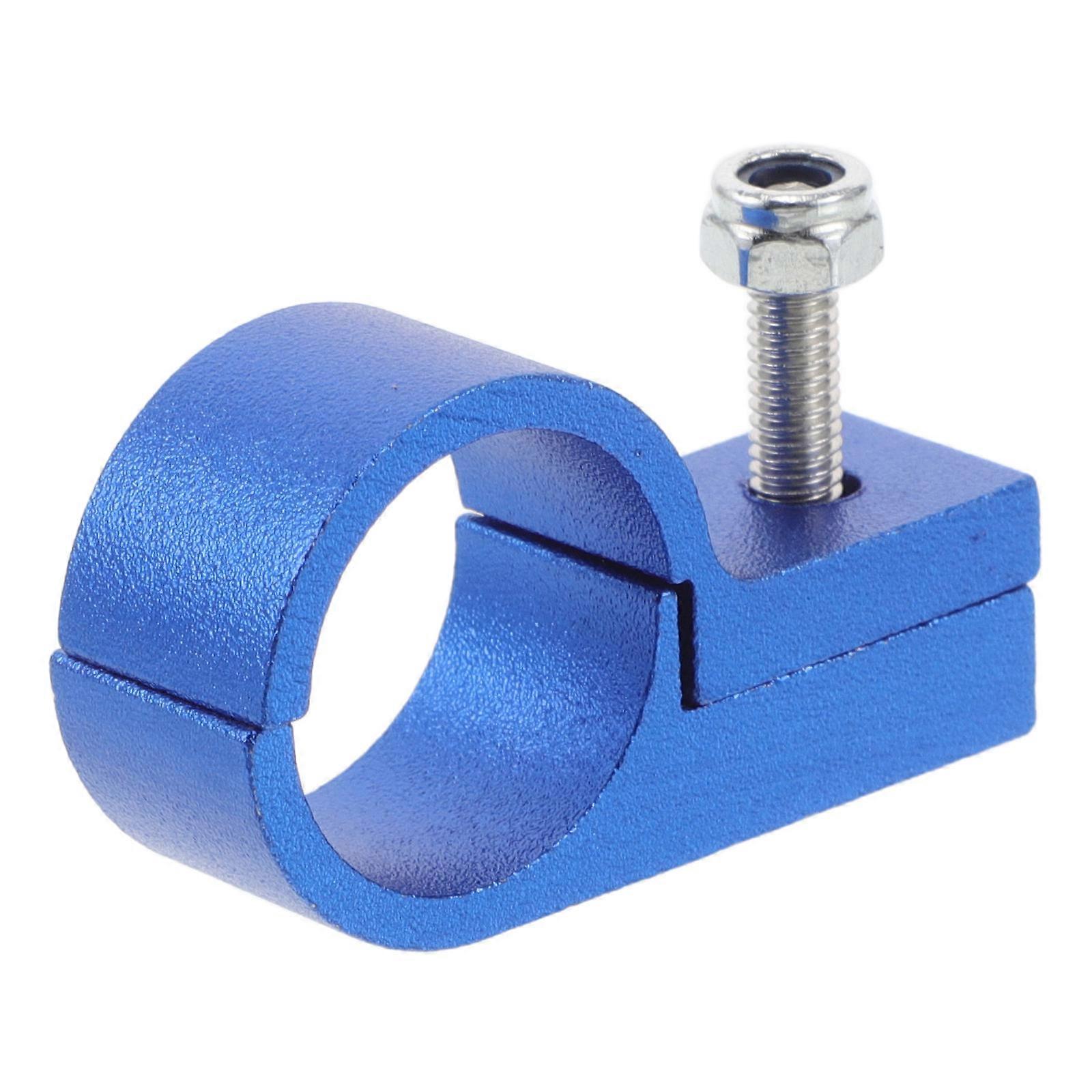 Blue Aluminum Alloy Hose clamp for Automotive and Mechanical Use Sturdy and Secure Fit