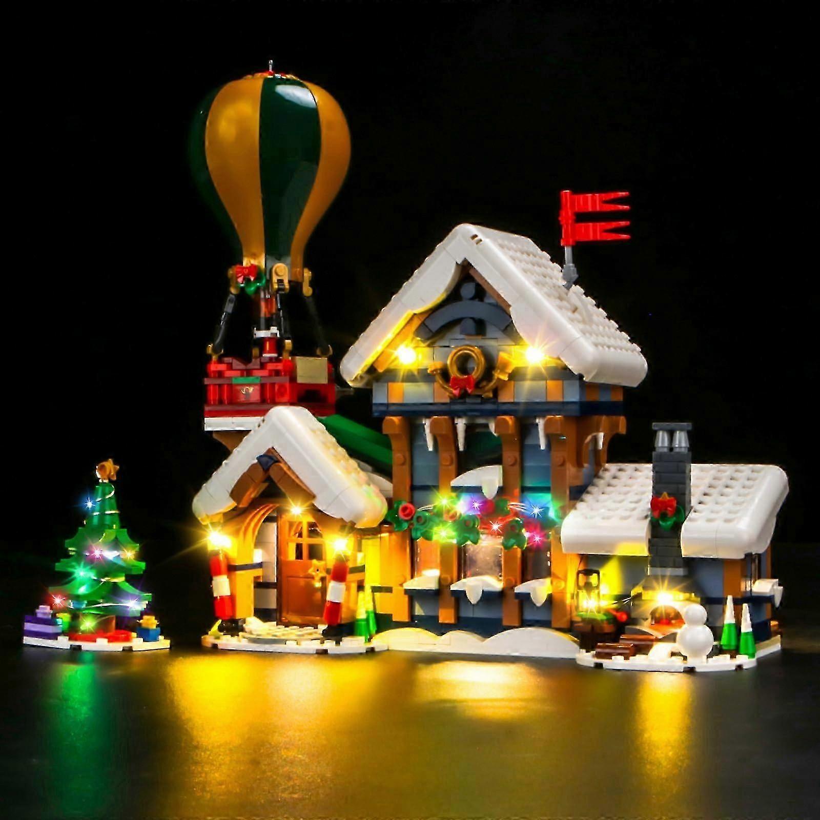 Santa's Post Office Lighting Kit for 10339, Upgraded LED Light Set Accessories Only, No Models