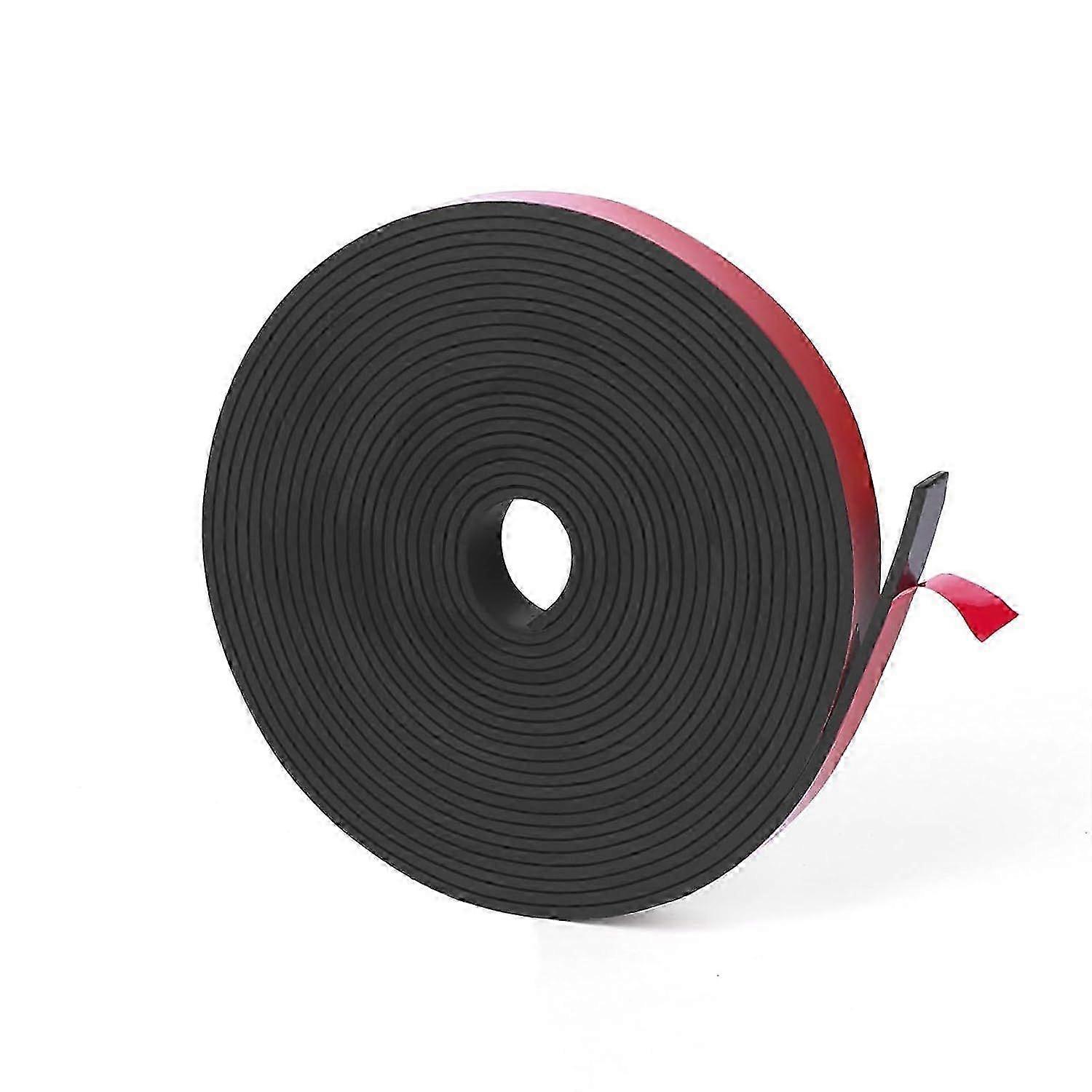 2025 Latest Model Adhesive Solid Rubber Strips, 1/2" Wide x 0.64" Thick x 3.5
