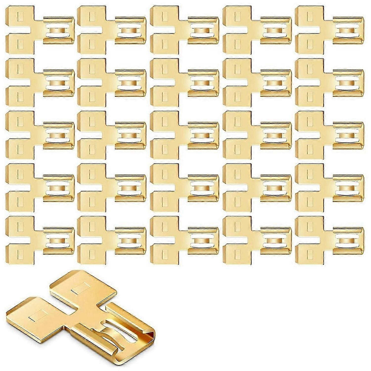 Double Back Spade Connector Quick Disconnect Electrical Adapter B