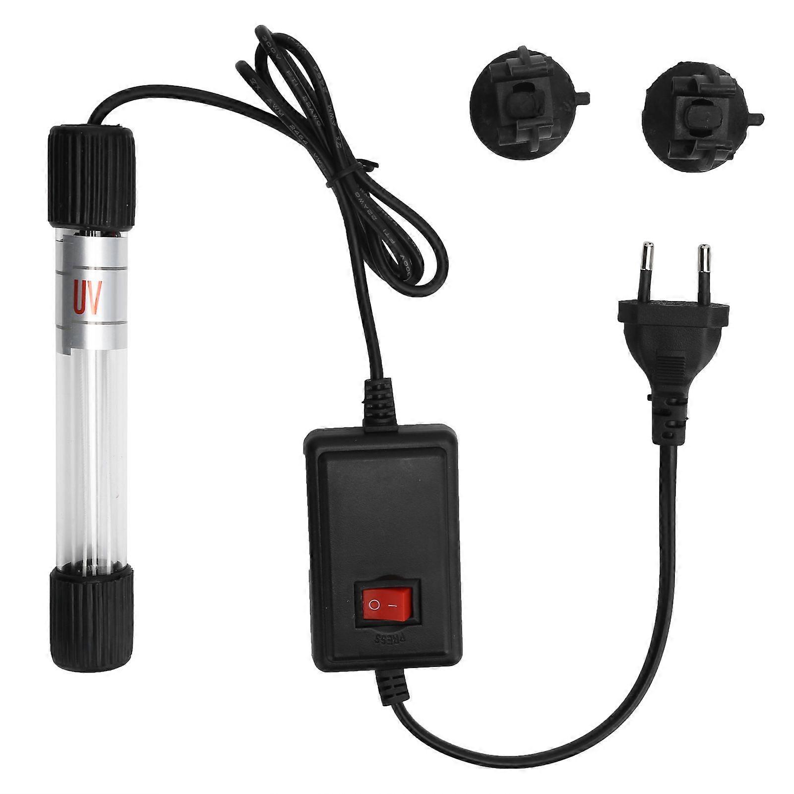 Aquarium Submersible UV Lamp Fish Tank Water Purification Algae Clean Light