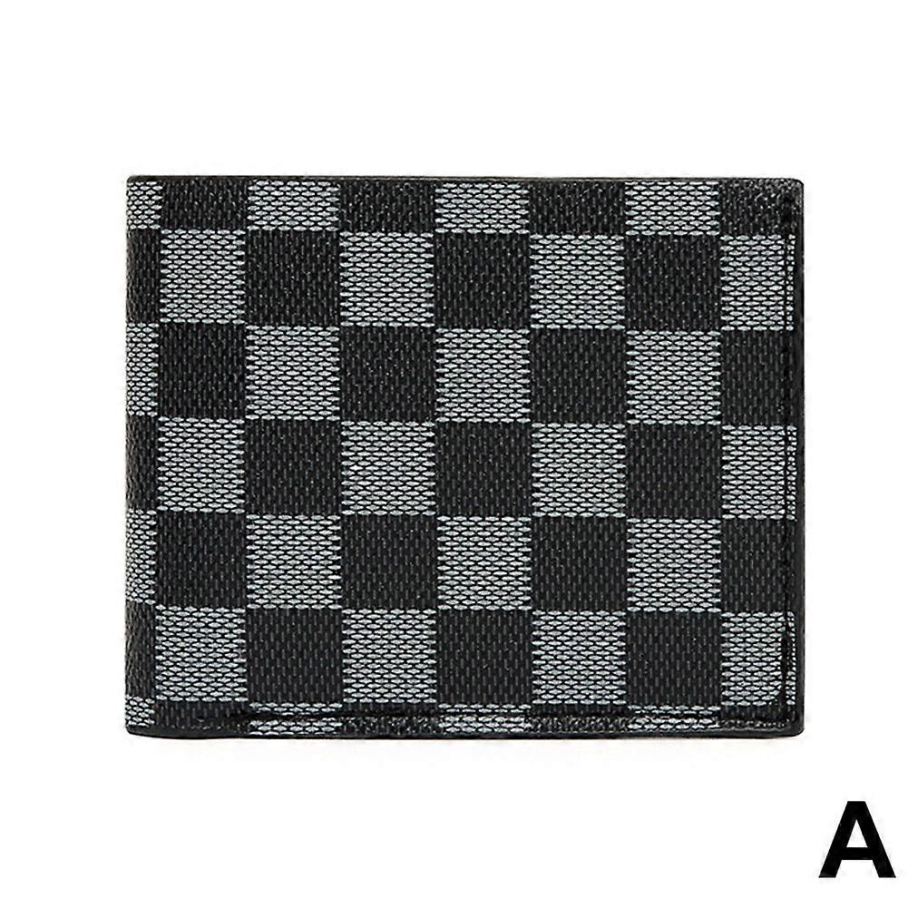Cujmh PU Wallet Slim Credit Card Holder Coin Purse Portable Multi Slot Design