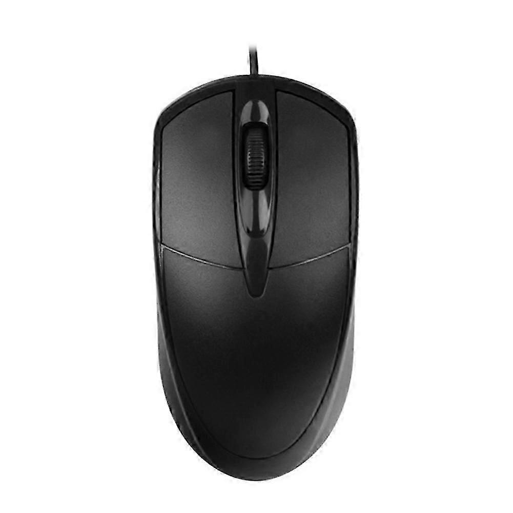 Wired Usb Optical Mouse For Pc Acer Laptop Computer Black Wheel Scroll Best