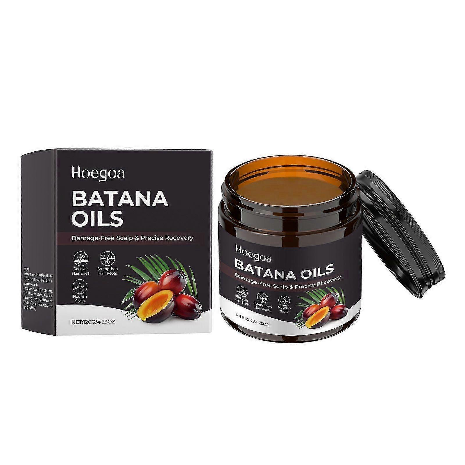 HOEGOA Batana Hair Treatment Cream Soft and strong hair, fragrant and shiny, moisturizing and nourishing scalp