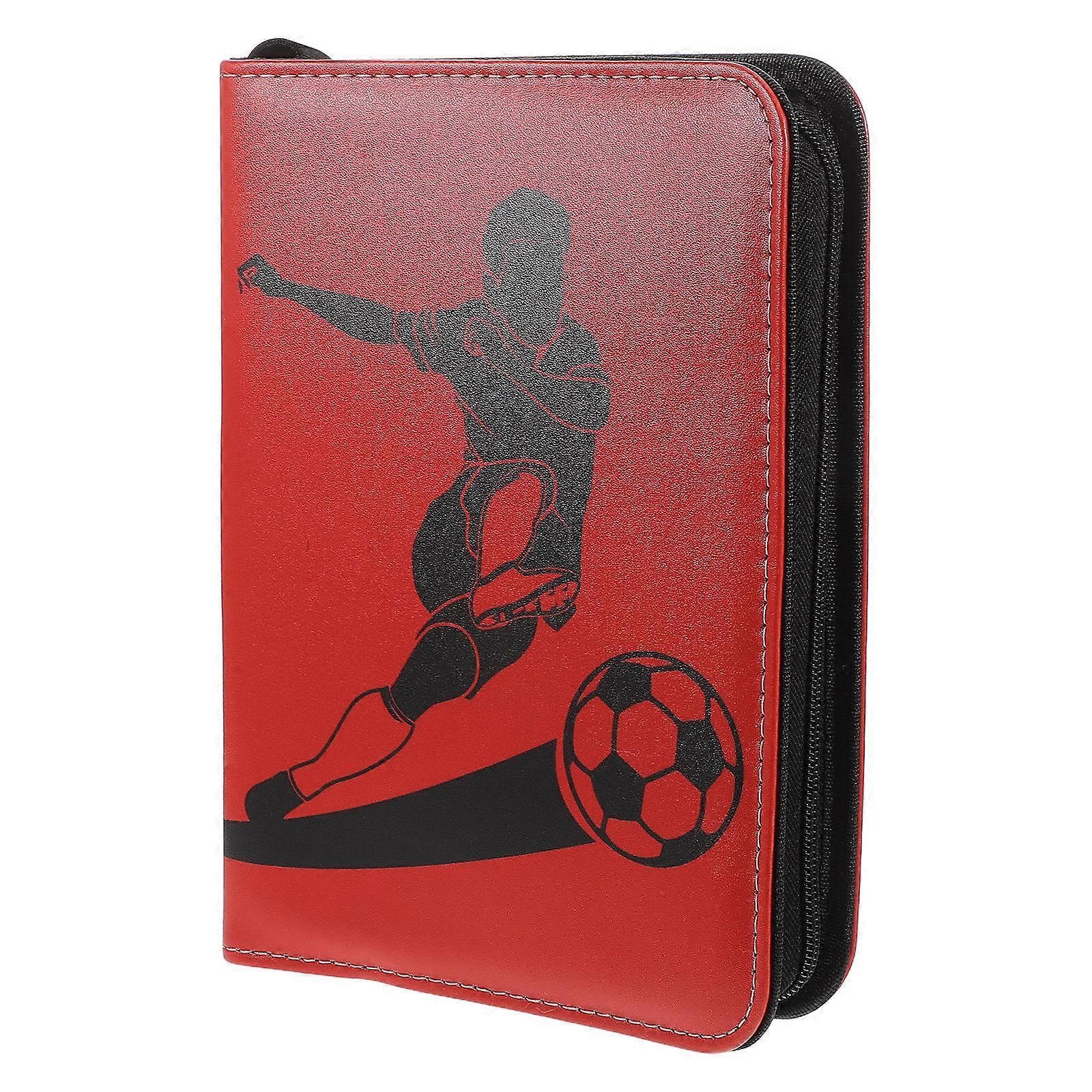 Football Card Holder Binder Trading Card Album for Enthusiasts Card Storage 1Set