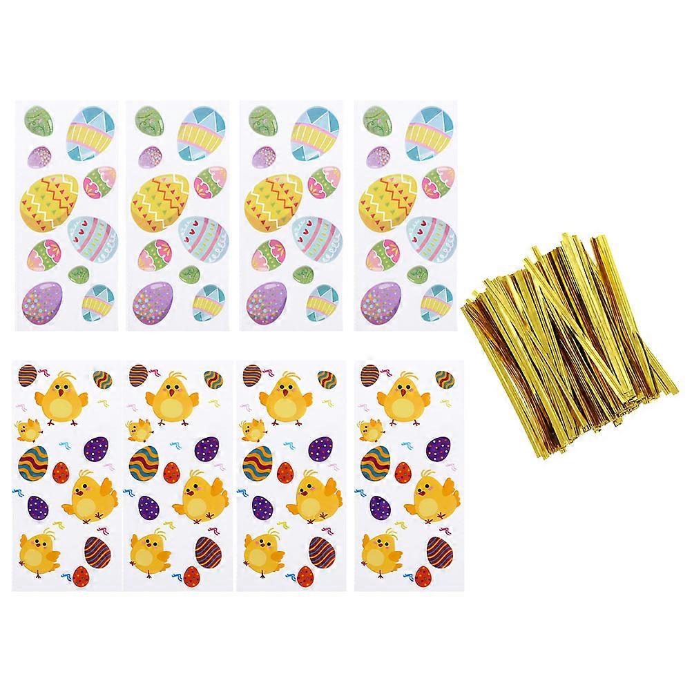 Packing Bags for Packing 1Set Easter Candy Biscuit Bags with Assorted Colors