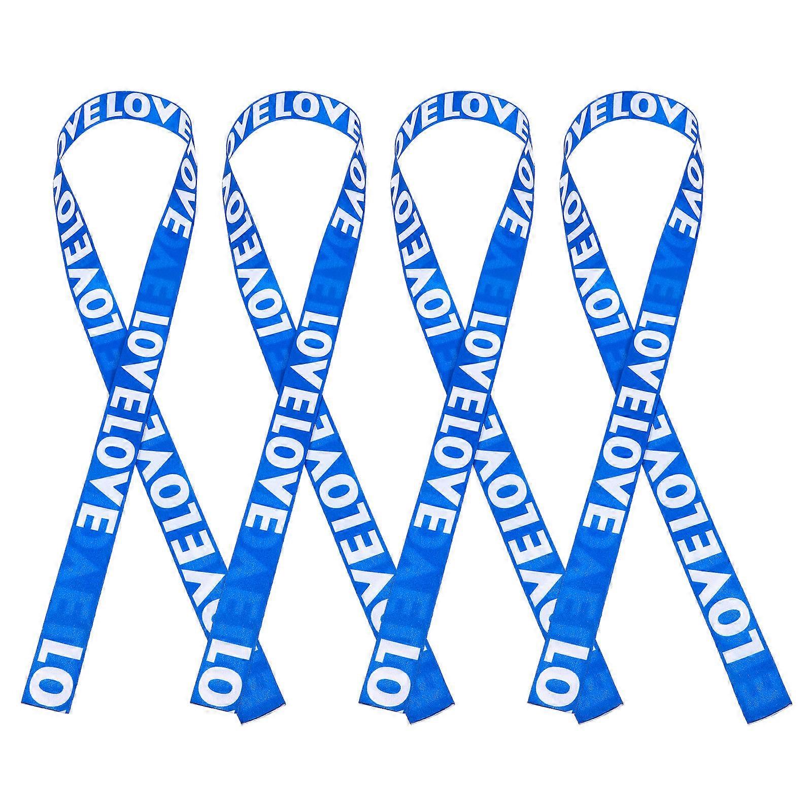 Bike Streamer for Decor 12Pcs Blue Ribbon Accessories for Kids Scooter
