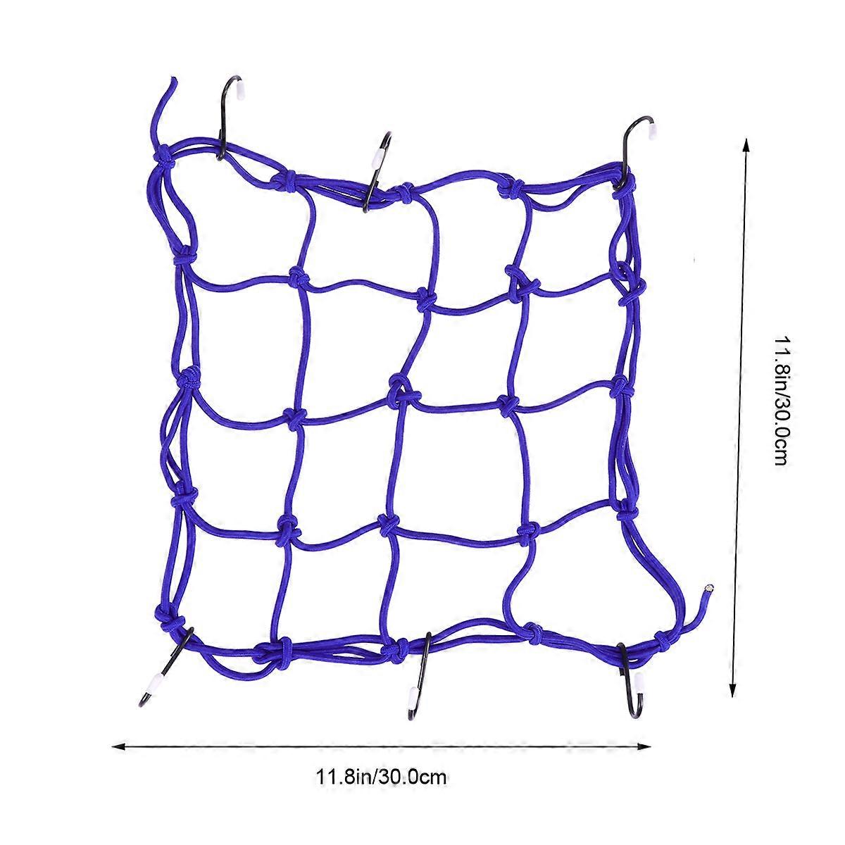 Elastic Luggage Cover Rubber Band Rear Frame Net for Bicycle Use 2Pcs