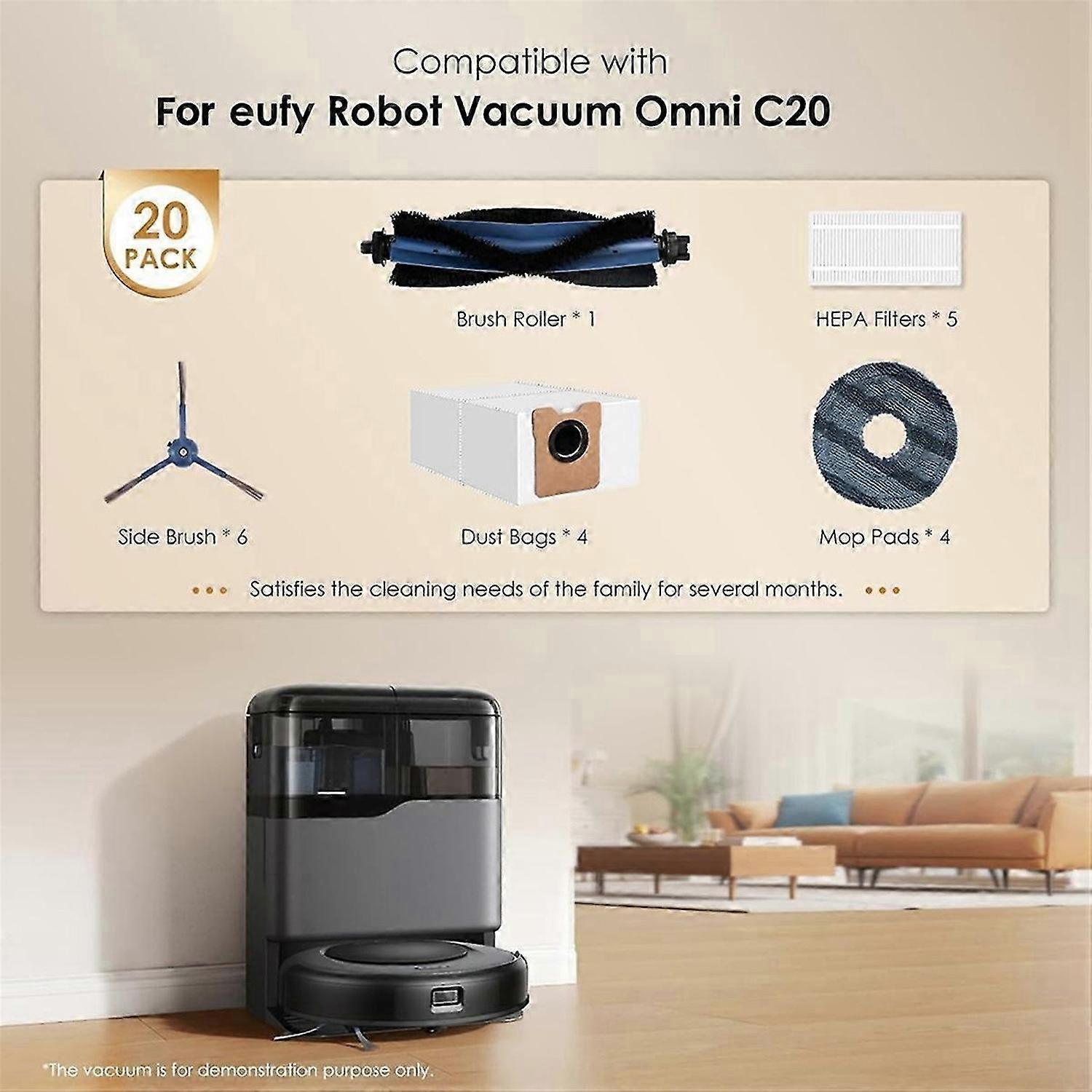 Replacement Parts for Vacuum Omni C20 Main Brush Accesories Kit