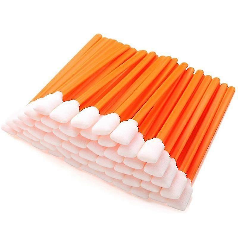200Pcs Foam Swabs Sticks Cleanroom Detailing Swab Sponge Sticks for Inkjet Printer, Optical Instrum