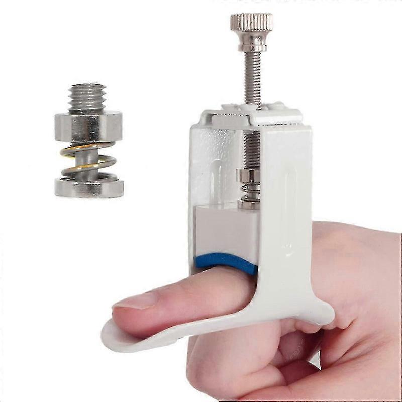 Finger Straightener Splint, Finger Joint Extension Splint Brace Corrector, Finger Joint Pressing Device for PIP Joint Tightness, Trigger Finger