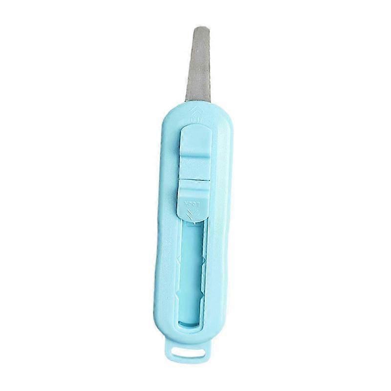 Compact Retractable Blade Letter Opener and Box Opener Set for Office and Home Use with Packing Straps