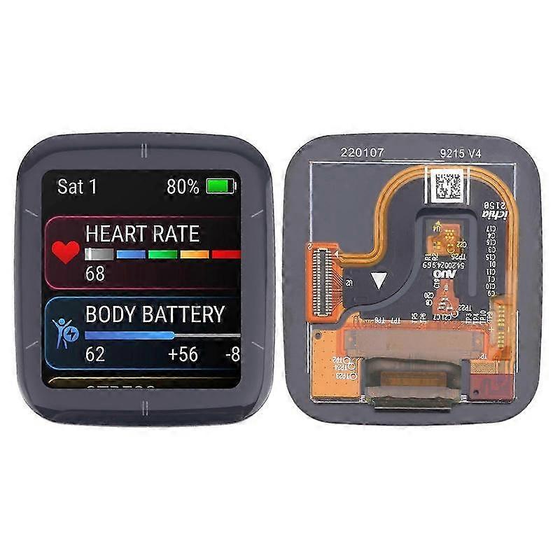 For Garmin Venu SQ 2 Music COMPATIBLE LCD Screen with Digitizer Full Assembly