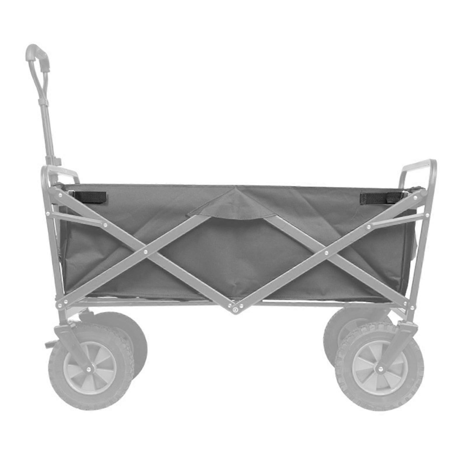 Folding Wagon Lining Cloth Bag Trolley Cart Inner Bag Replacement Storage Bag, Grey