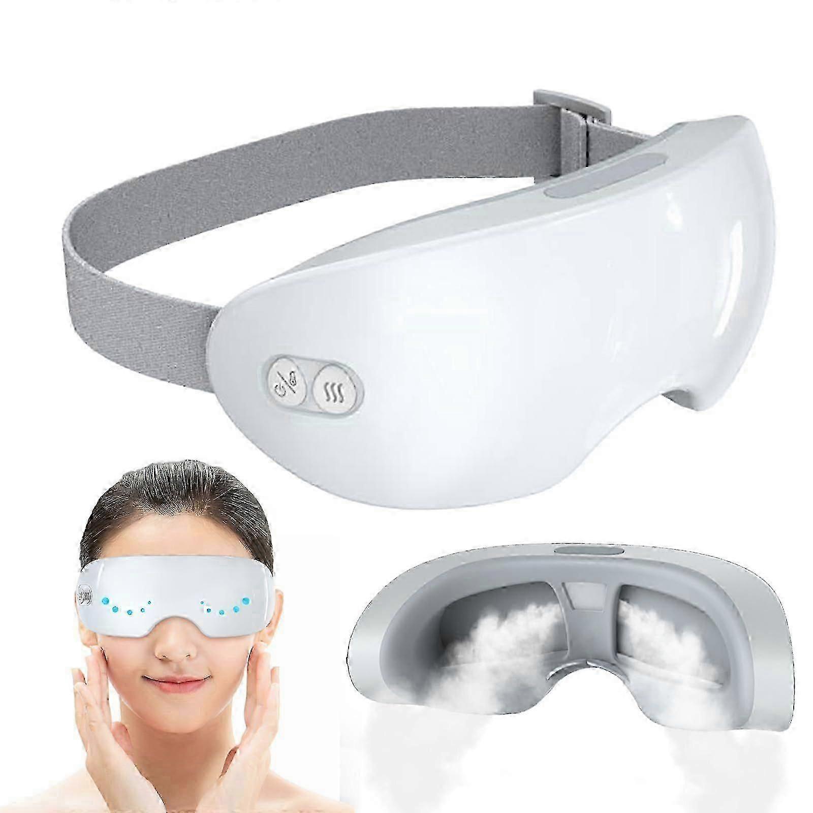 Eye steamer for dark circles with smart temperature control