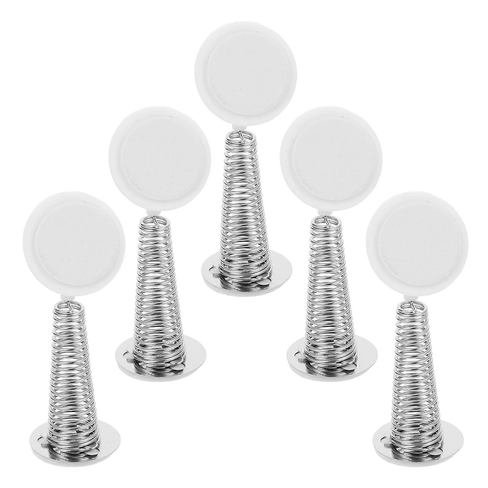 Shaking Head Doll Spring Base for Car Dashboard Toy 5Pcs Set