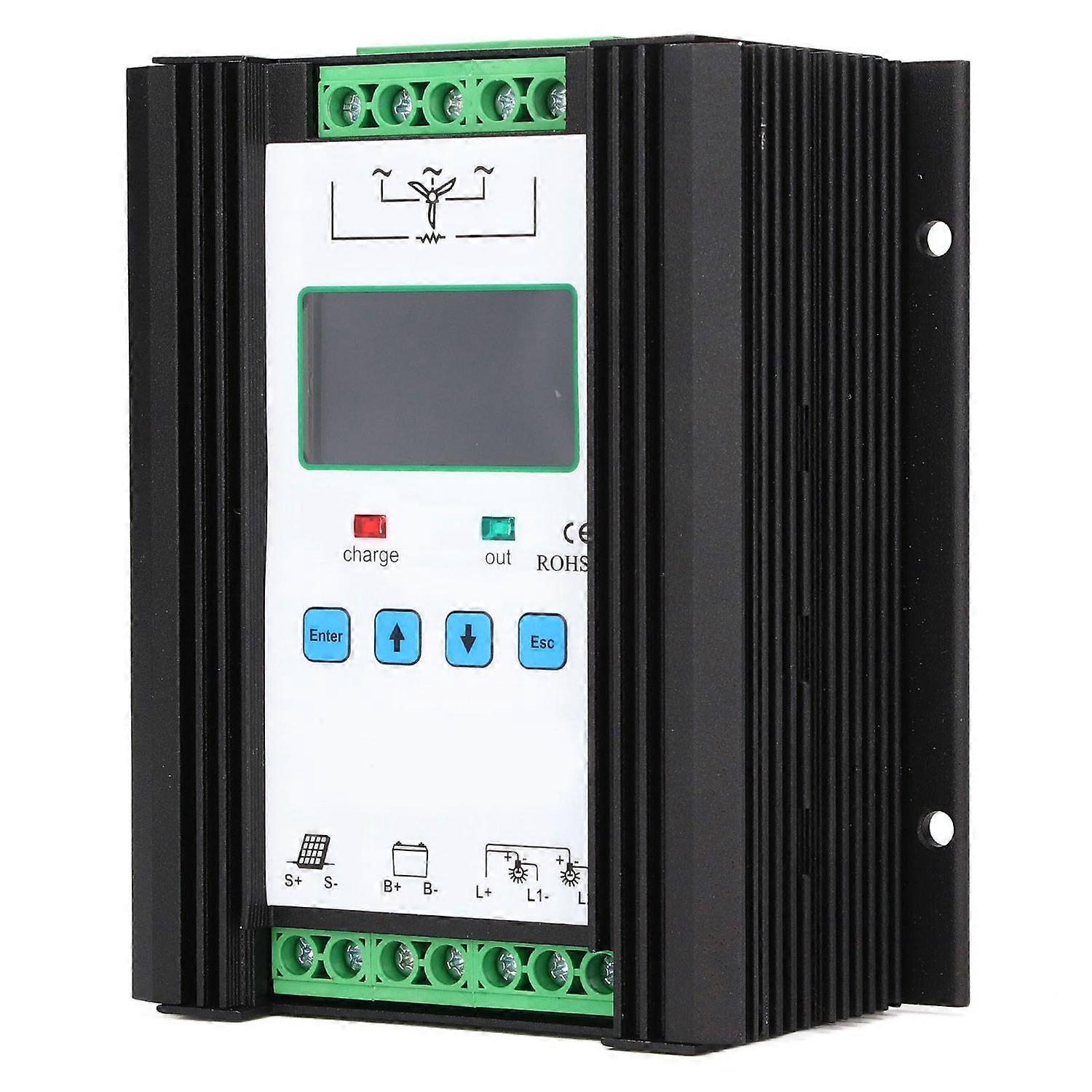 Feature:
1. High Performance Chip: This wind solar hybrid controller adopts high performance chip, c