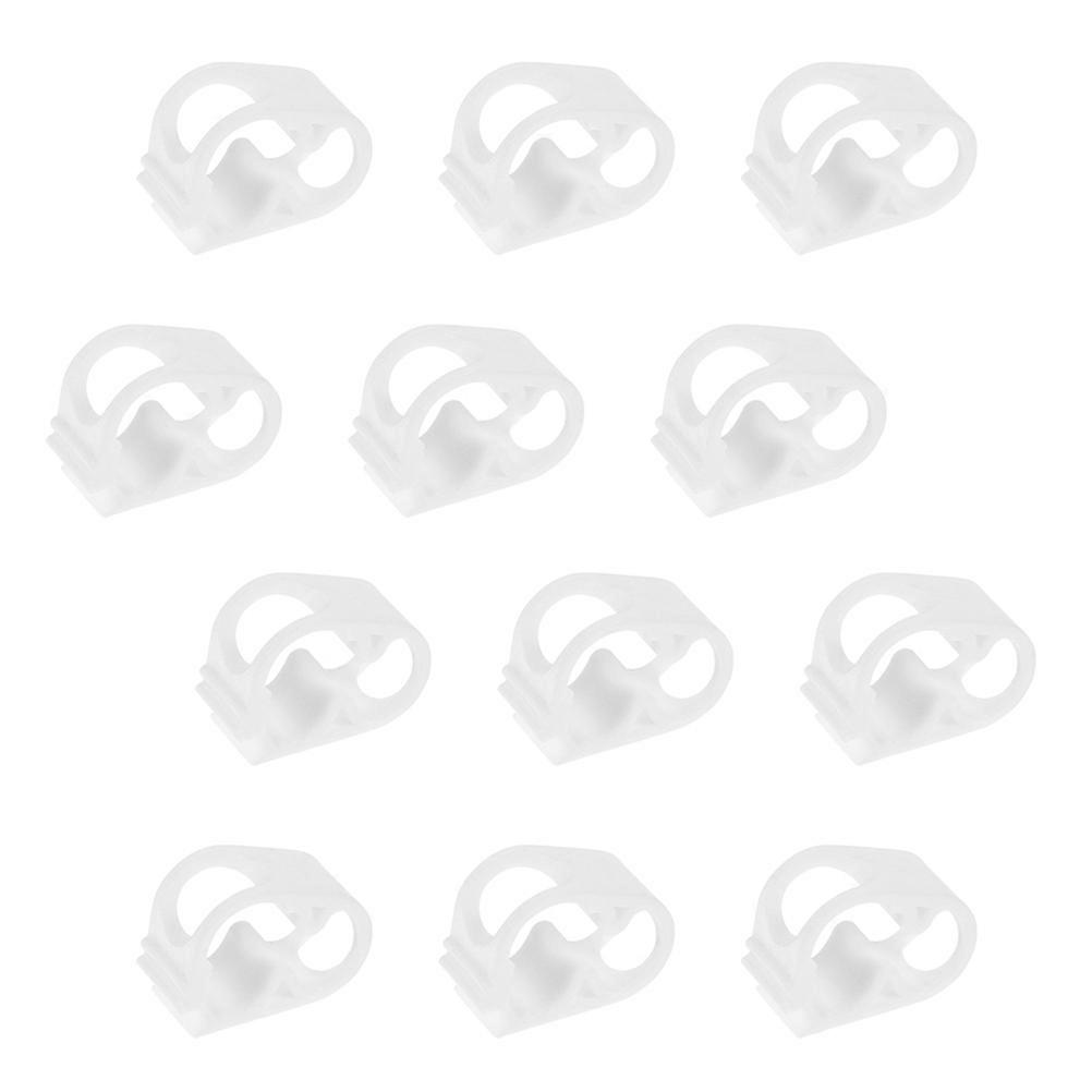 Plastic Clamps Hose Clamp Flow Regulation Small and Compact Material 12Pcs